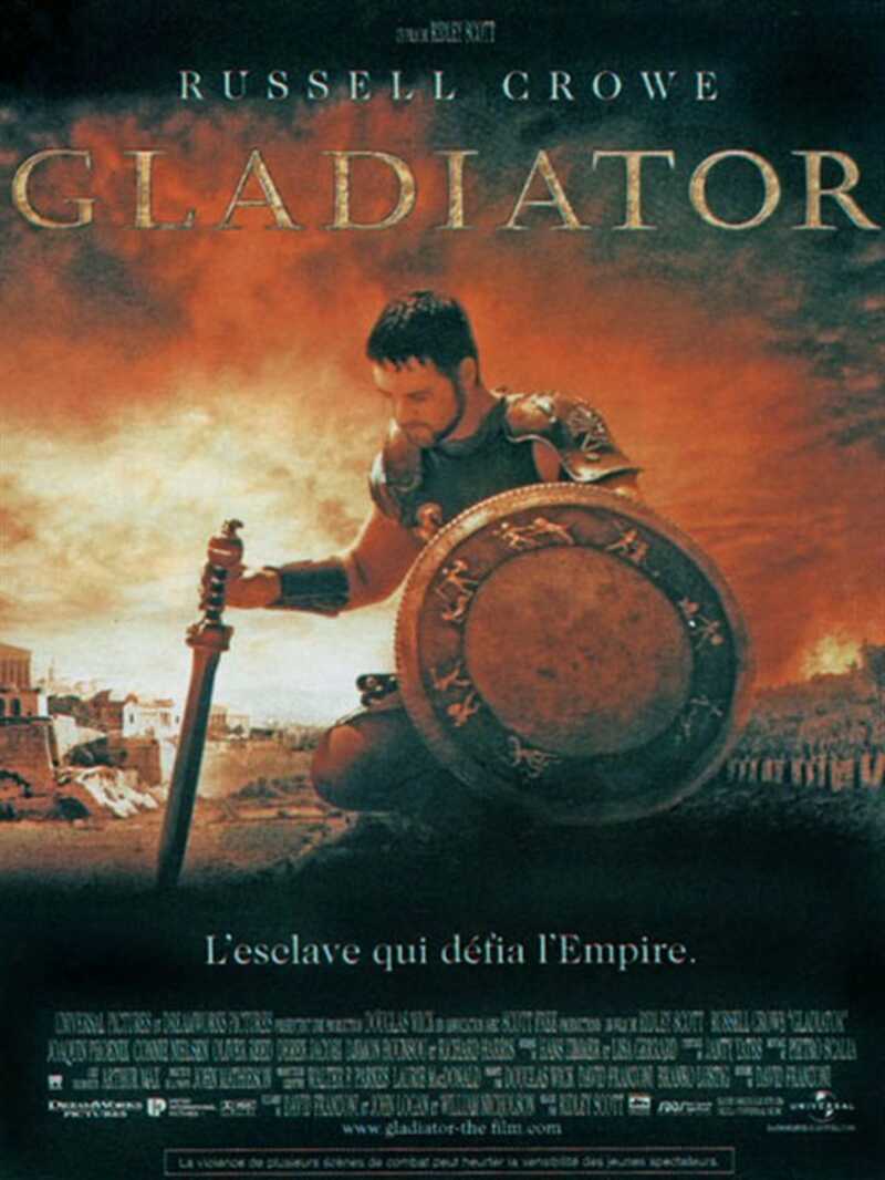 Gladiator de Ridley Scott (2000), synopsis, casting, diffusions tv