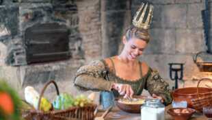 Le festin de Julie à Chambord