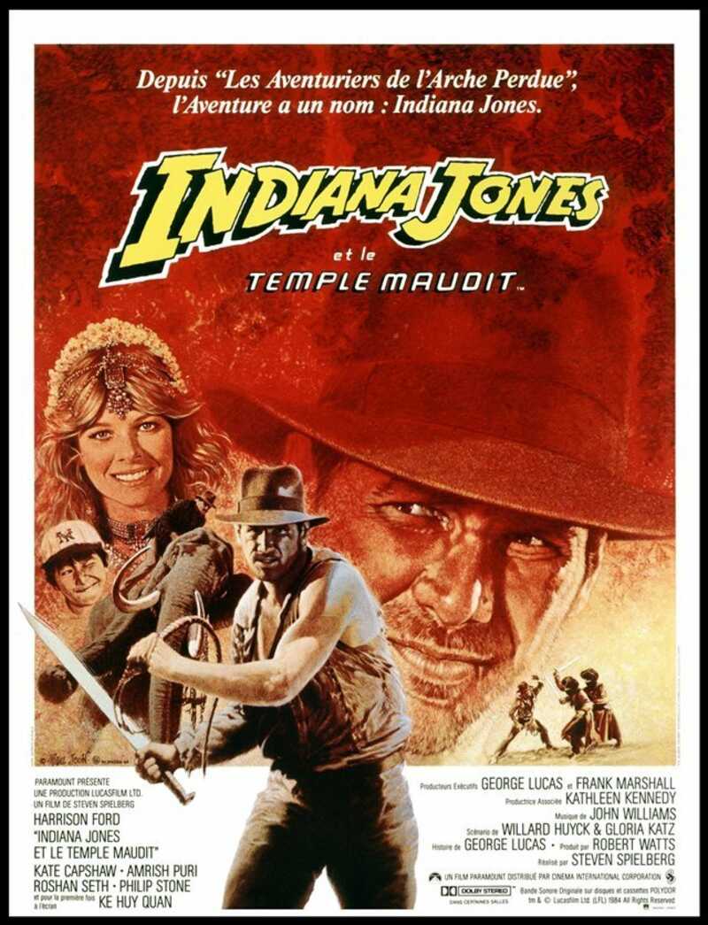Indiana Jones Et Le Temple Maudit Film Indiana Jones et le temple maudit de Steven Spielberg (1984), synopsis