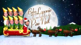 Baba en Laponie à la recherche du Père Noël