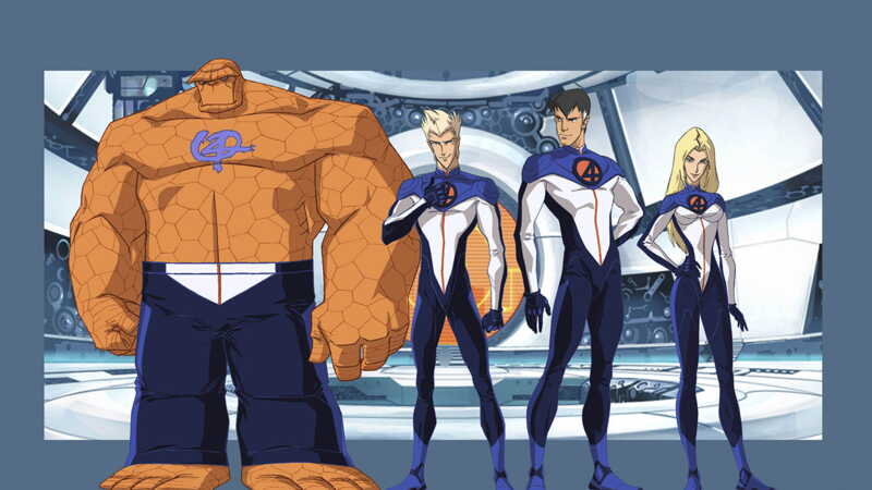 Les 4 Fantastiques Dessin Animé