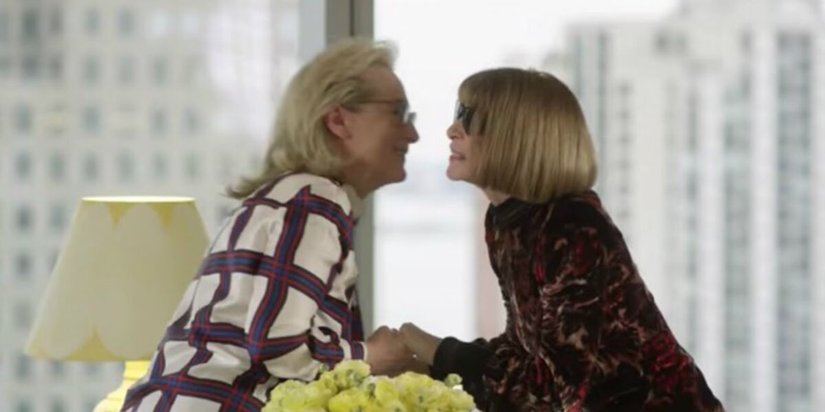 Le Diable S Habille En Prada Replay Meryl Streep rejoue Le diable s'habille en Prada... avec Anna Wintour