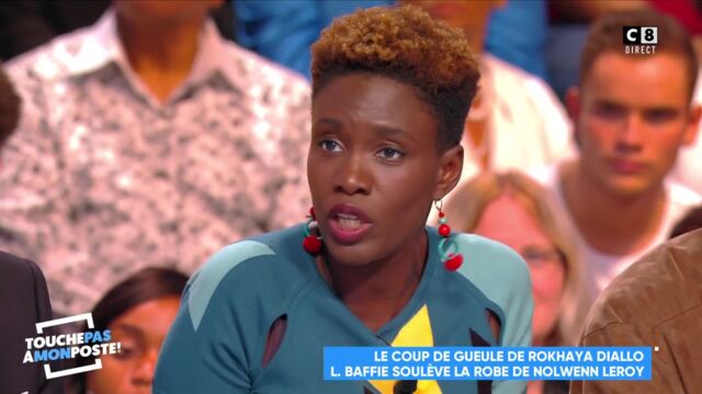 Rokhaya Diallo S Insurge Contre Le Comportement De Laurent Baffie Avec Nolwenn Leroy Video Actu Tele 2 Semaines