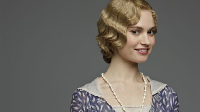 Lily James, l'étoile montante de Downton Abbey - cinema ...