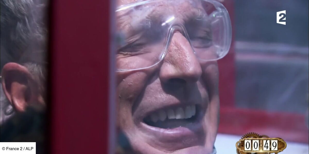 Nelson Monfort Pris De Panique Face A Des Lezards Il Abandonne Une Epreuve De Fort Boyard Video