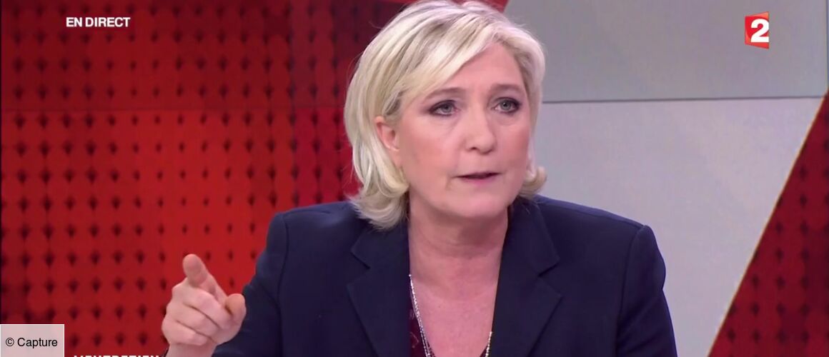 Face A Baba Marine Le Pen Audience Marine Le Pen charge violemment France 2 et Delphine Ernotte (VIDEO