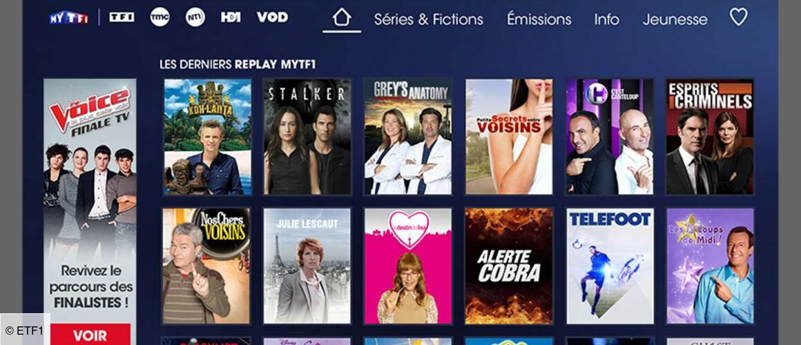Mytf1 Sur Canal Plus A La Demande MYTF1 innove pour rassembler le replay de TF1, NT1, HD1 et TMC - actu