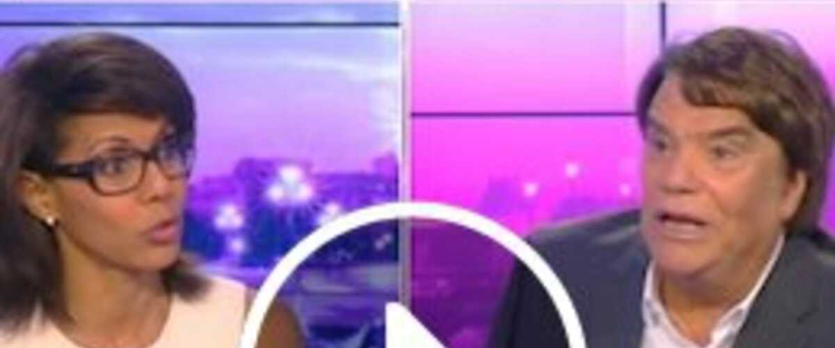 Bernard Tapie s'en prend violemment à Audrey Pulvar (VIDEO)