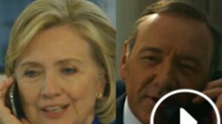 Hillary Clinton Parodie House Of Cards Pour Feter L Anniversaire De Son Mari Video