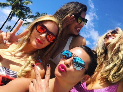 Copines, piscines et mojitos ... Découvrez les vacances de rêve de Lea Michele à Hawaii !