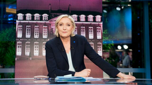 Marine Le Pen Face à Baba Audience Audiences : Marine Le Pen légèrement en tête sur TF1 - audiences - Télé