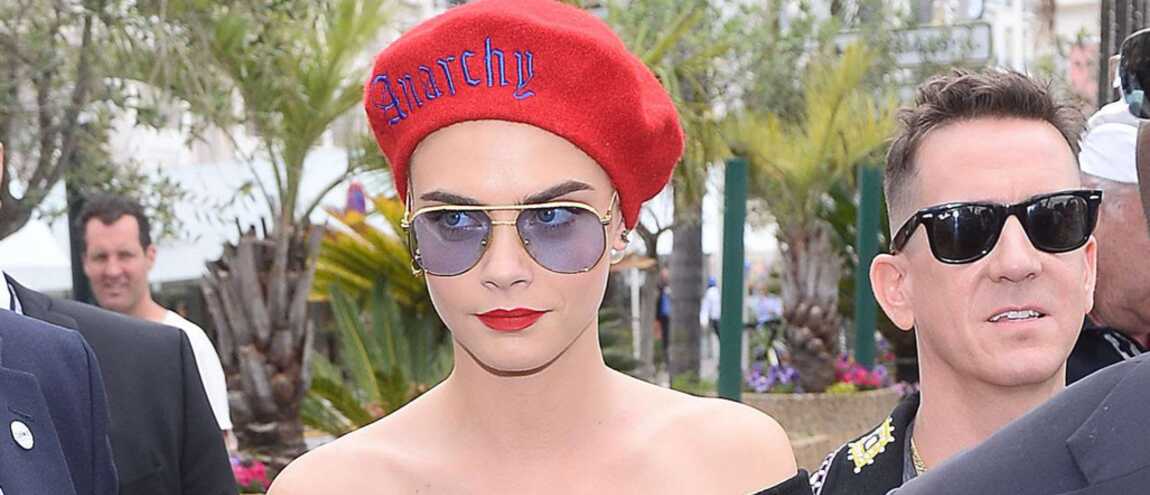 Pourquoi Crane Rouge Est Sur Vormir Cannes 2017 : Cara Delevingne, rebelle sur la plage Magnum, explique