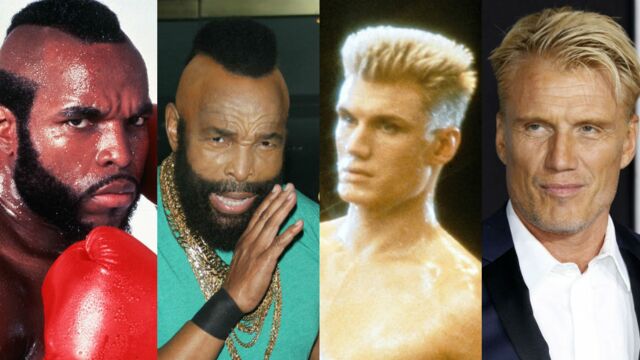 Mister T Films Et Programmes Tv Mister T., Dolph Lundgren… Les adversaires de Rocky Balboa ont bien