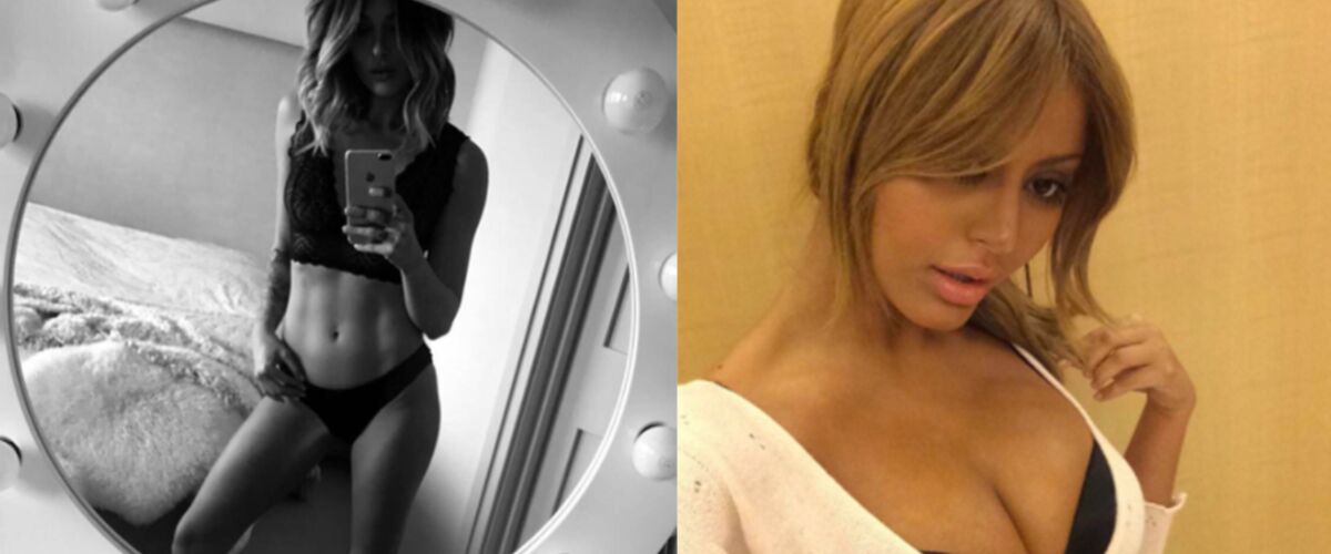 Instagram Selfie En Lingerie Pour Caroline Receveur La
