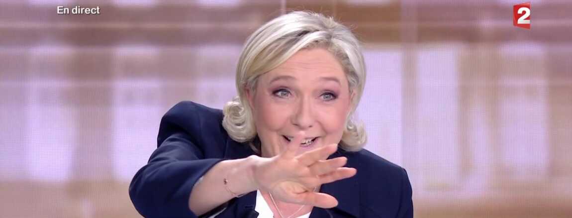Résultat de recherche d'images pour "marine le pen ils sont partout"