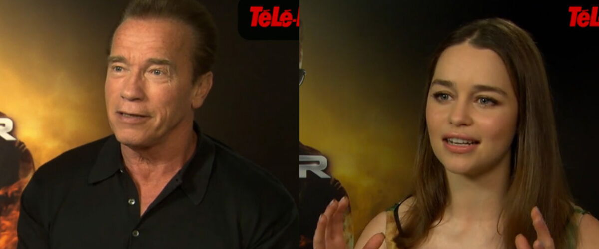 Arnold Schwarzenegger & Emilia Clarke choc des générations dans