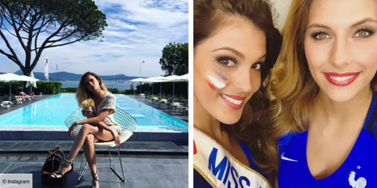 Instagram Clara Morgane Sublime Au Bord De La Piscine Iris Mittenaere Et Camille Cerf Supportent Les Bleus 62 Photos