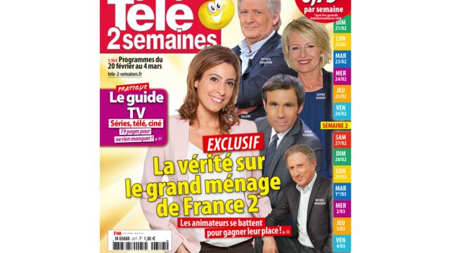 Programme Tv Semaine Du 14 Février 2022 A la Une de Télé 2 semaines : la vérité sur le grand ménage de France 2