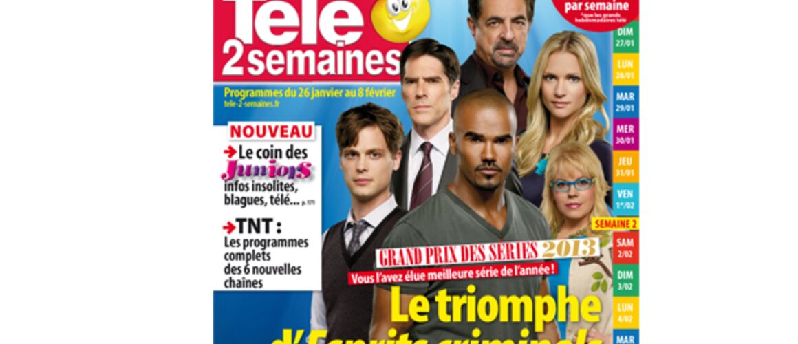 Programme Télé De Toutes Les Chaines Françaises Avec Télé Loisirs A la Une de Télé 2 semaines : le palmarès de notre Grand Prix des