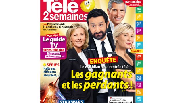 Programme Tv Ce Soir Tele 2 Semaines A la Une de Télé 2 semaines : enquête sur les gagnants et les perdants