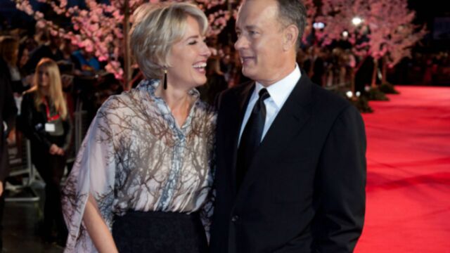 Tom Hanks et Emma Thompson, complices à l'avant-première ...