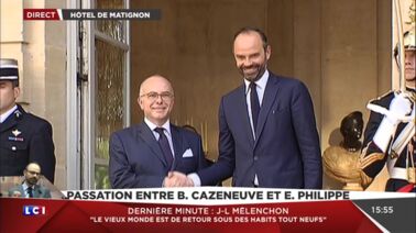 David Pujadas Reçoit Le Premier Ministre Edouard Philippe Ce