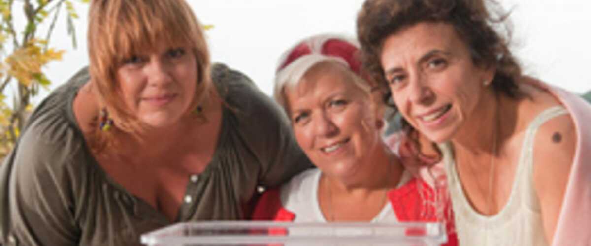 Trio Mimie Mathy Michèle Bernier Isabelle De Botton Mimi Mathy, Isabelle de Botton et Michèle Bernier en cavale sur TF1 (VIDEO)