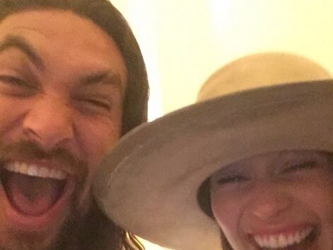 Jason Momoa et Emilia Clarke : les retrouvailles de Khaleesi et Drogo à la Fashion Week !