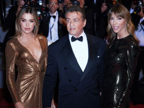 Cannes 2019 : Sylvester Stallone en famille, Meredith Mickelson dans une robe affolante