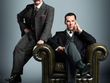 Benedict Cumberbatch et Martin Freeman relookés pour Sherlock