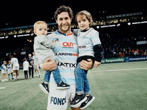 Amour, vie de famille et muscles saillants... les plus belles photos Instagram du rugbyman Maxime Machenaud !