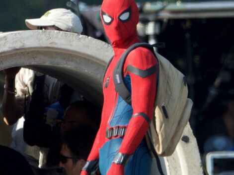 Spider-Man Homecoming : les premières photos de Tom Holland en costume sur le tournage !
