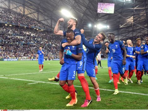 Euro 2016 : les people et les femmes des joueurs derrière les Bleus lors de la demi-finale France-Allemagne