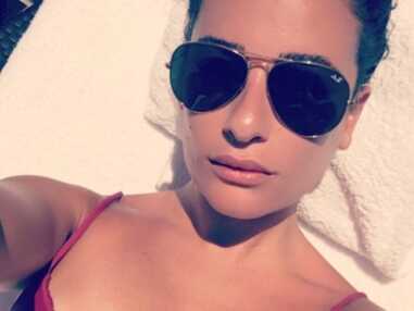 En vacances au soleil, Lea Michele s'éclate à la plage !