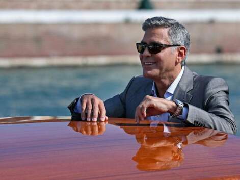George Clooney et Amal Alamuddin : une balade sur les canaux avant le grand jour