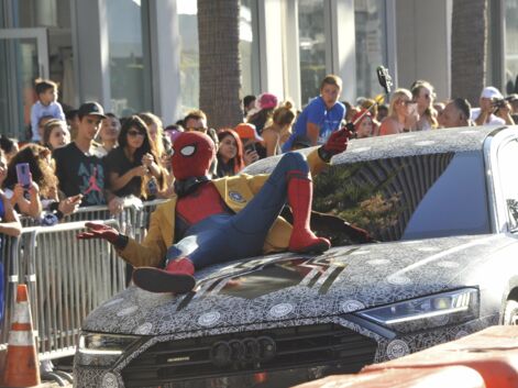 Spider-Man Homecoming : Tom Holland, Zendaya, Robert Downey Jr... une avant-première détendue à Los Angeles