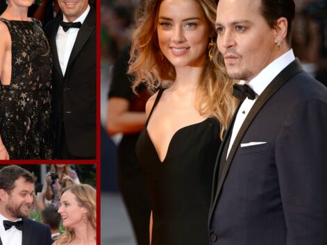 Johnny Depp main dans la main avec Amber Heard, Mark Ruffalo amoureux… Les stars in love à Venise
