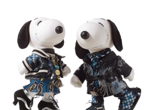 Snoopy et Belle relookés par les plus grand couturiers (27 photos)