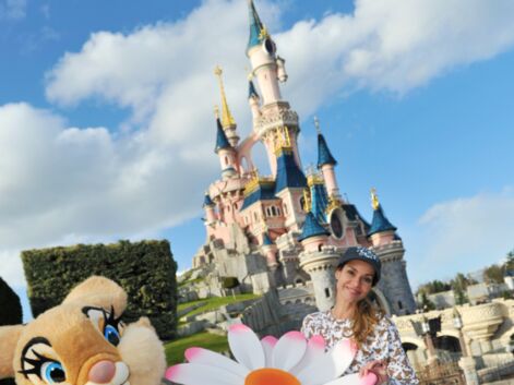Ingrid Chauvin rayonnante à Disneyland Paris