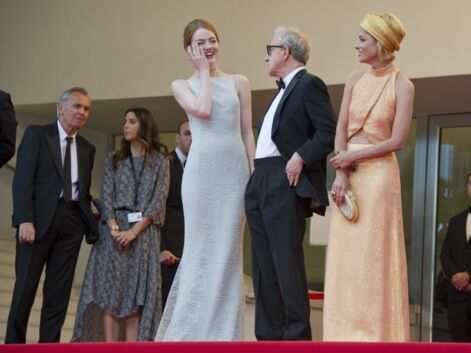 Cannes 2015 : Woody Allen et Emma Stone élégants, du glamour et une drôle de coiffure