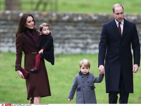 Le prince George et la princesse Charlotte dissipés mais craquants pour leur première messe de Noël