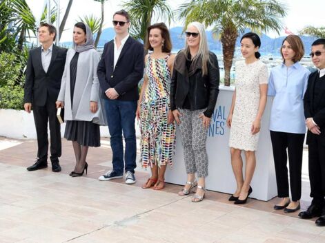Jane Campion et les membres du jury du 67ème Festival de Cannes