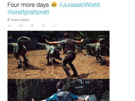 Jurassic World : Quand une scène avec Chris Pratt se fait parodier sur internet