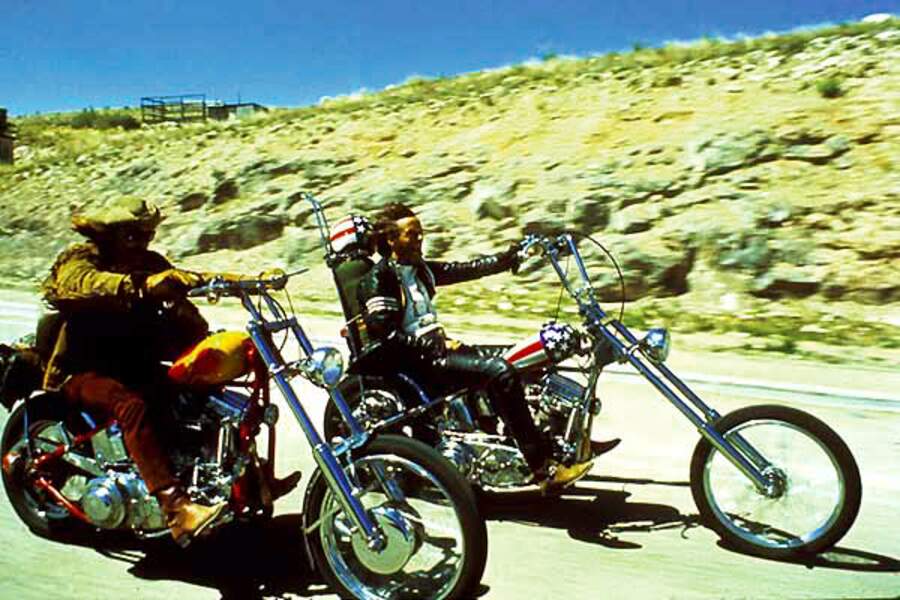 Avec Easy Rider (1969) .