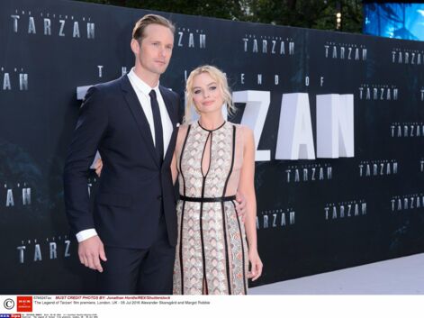 Tarzan : Margot Robbie et Alexander Skarsgård, couple glamour pour l'avant-première du film à Londres