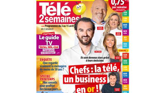 A La Une De Télé 2 Semaines : La Télé, Un Business En Or Pour Les Chefs ...