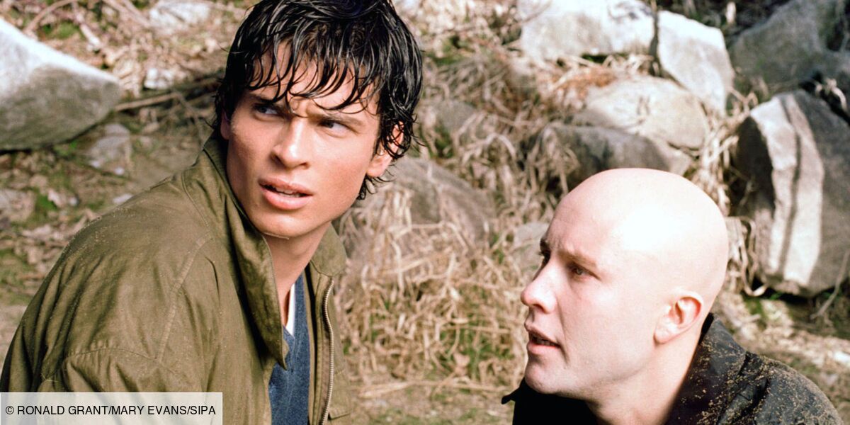 Smallville Michael Rosenbaum Lex Souhaite Un Bon Anniversaire A Tom Welling Clark D Une Facon Tres Coquine Photo