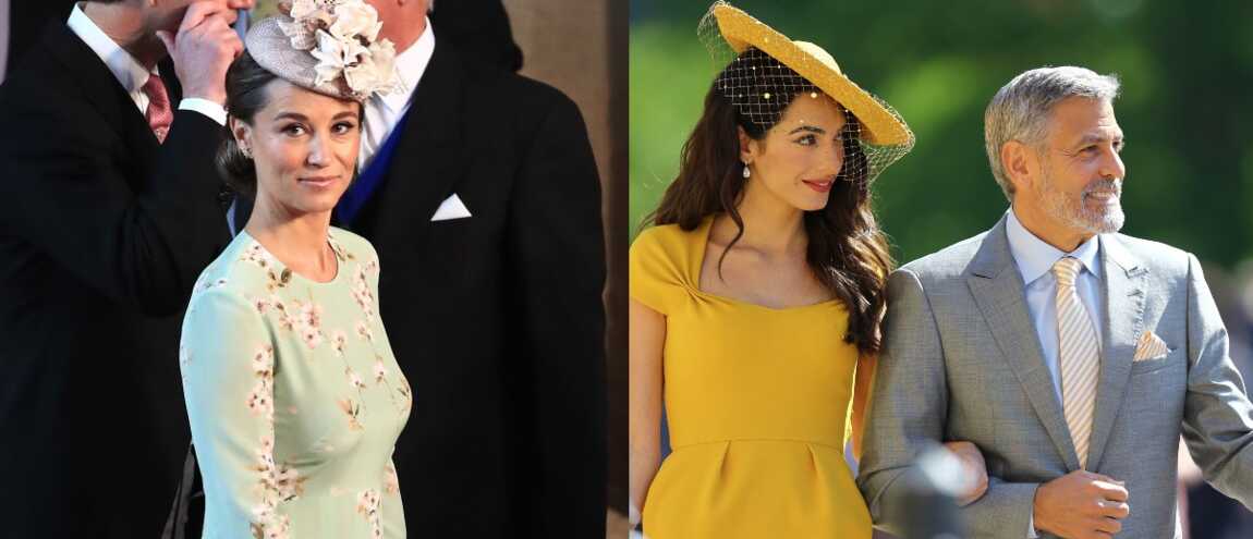 mariage d harry et meghan pippa middleton sublime george clooney les beckham les people elegants pour la ceremonie 14 photos