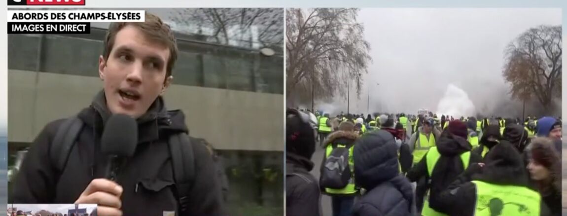 Gilets Jaunes Des Reporters De Cnews Pris à Partie En