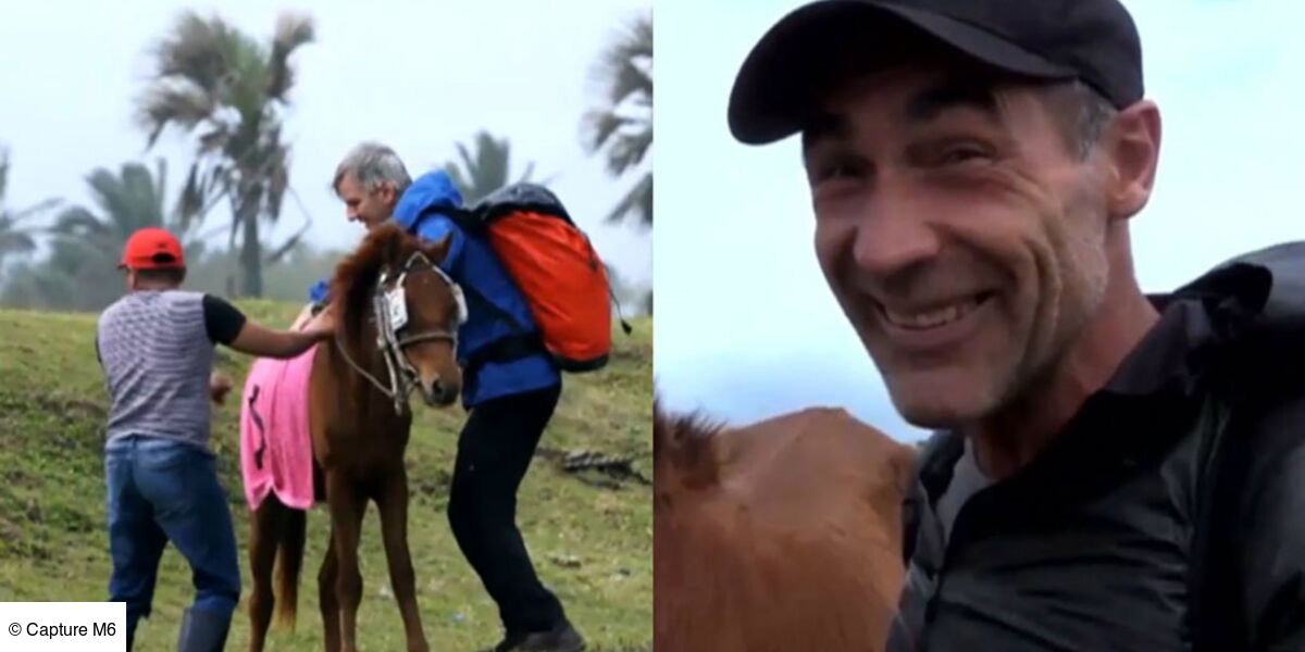 Exclu Cap Horn Drole Bernard De La Villardiere Galere Pour Monter A Cheval Mike Horn Se Moque Video